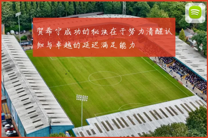 贺希宁成功的秘诀在于努力清醒认知与卓越的延迟满足能力